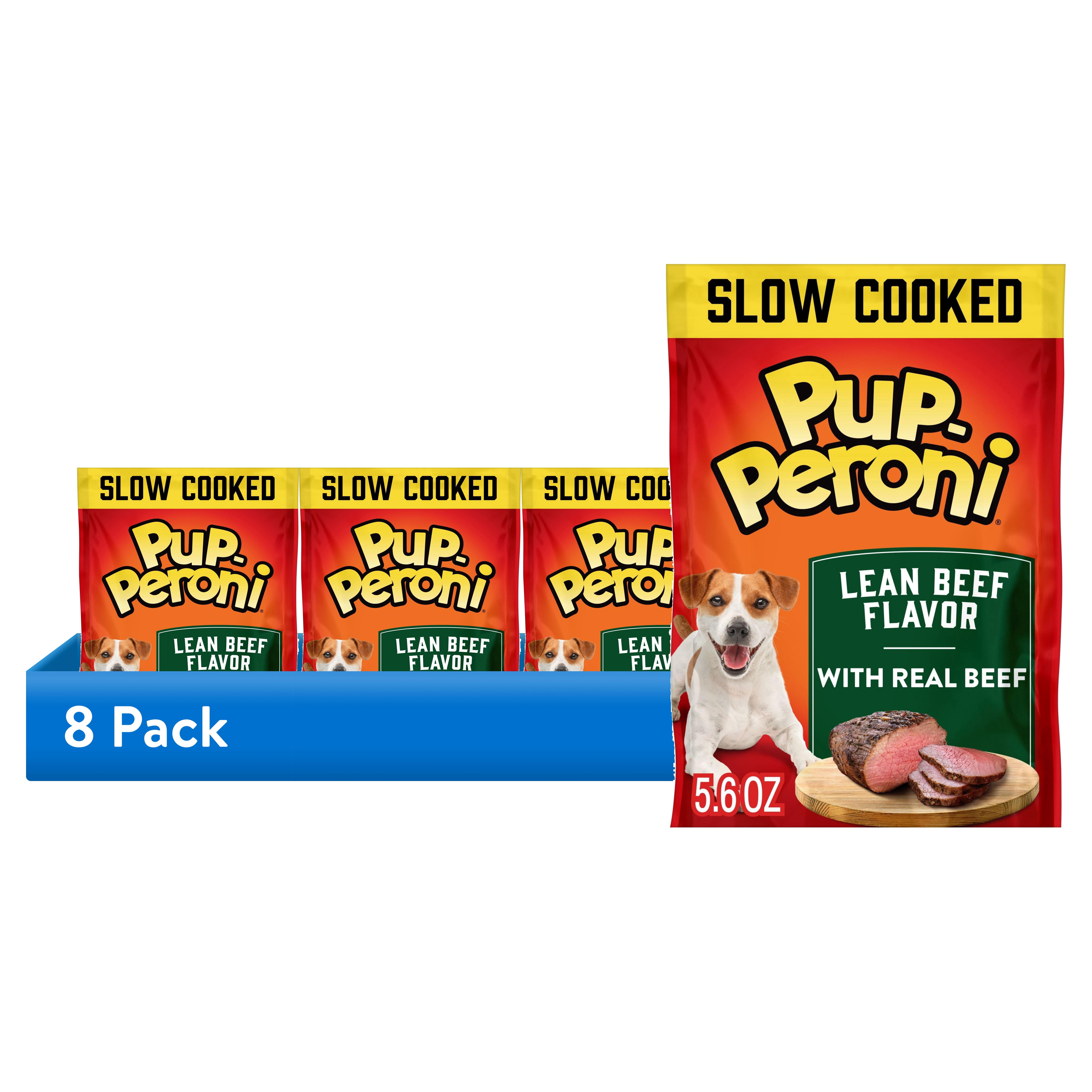 (8 pack) Pup Peroni Lean Beef Flavor Dog Treats, 5.6 Ounce Bag ...