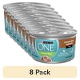 thumbnail image 1 of (8 pack) Purina ONE Pate, Natural Grain Free, Soft Chicken, Wet Cat Food 3 oz Can, 1 of 11