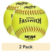 8 pack Rawlings | NCAA Recreational Fastpitch Softballs 12IN | 12U+ | 4 Count