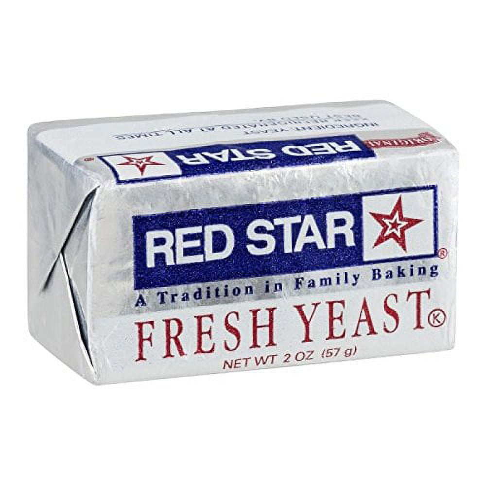 (8 pack)Red Star Fresh Yeast Cake, 2 oz.