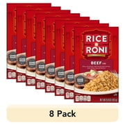 (8 pack) Rice A Roni Rice Vermicelli Beef Broth And Carrots Beef Flavor 6.8 oz.