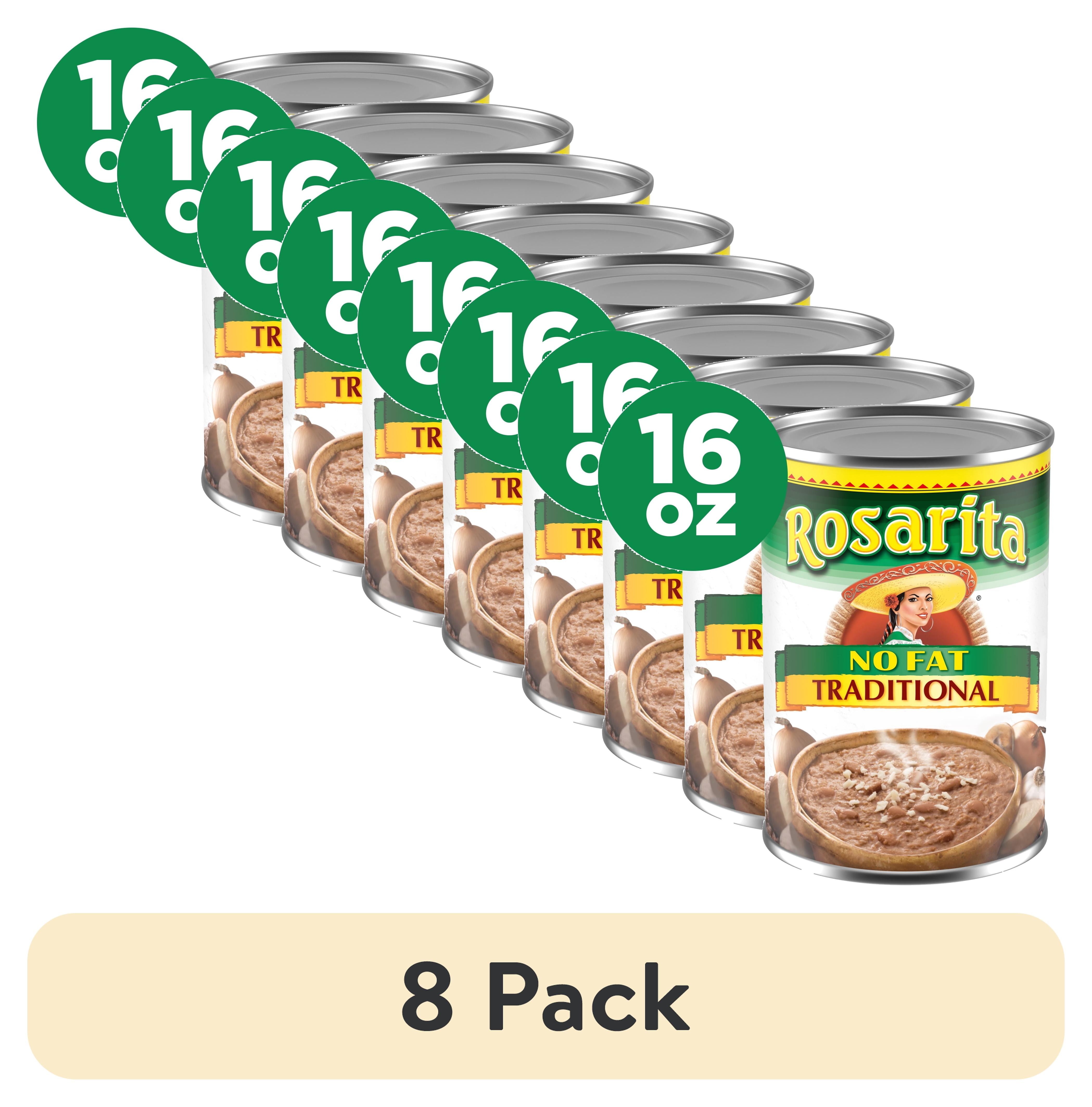 Christian Dela Rosa 五十鈴40g20缶 8 pack) Rosarita No Fat Traditional Refried Beans, Canned Beans