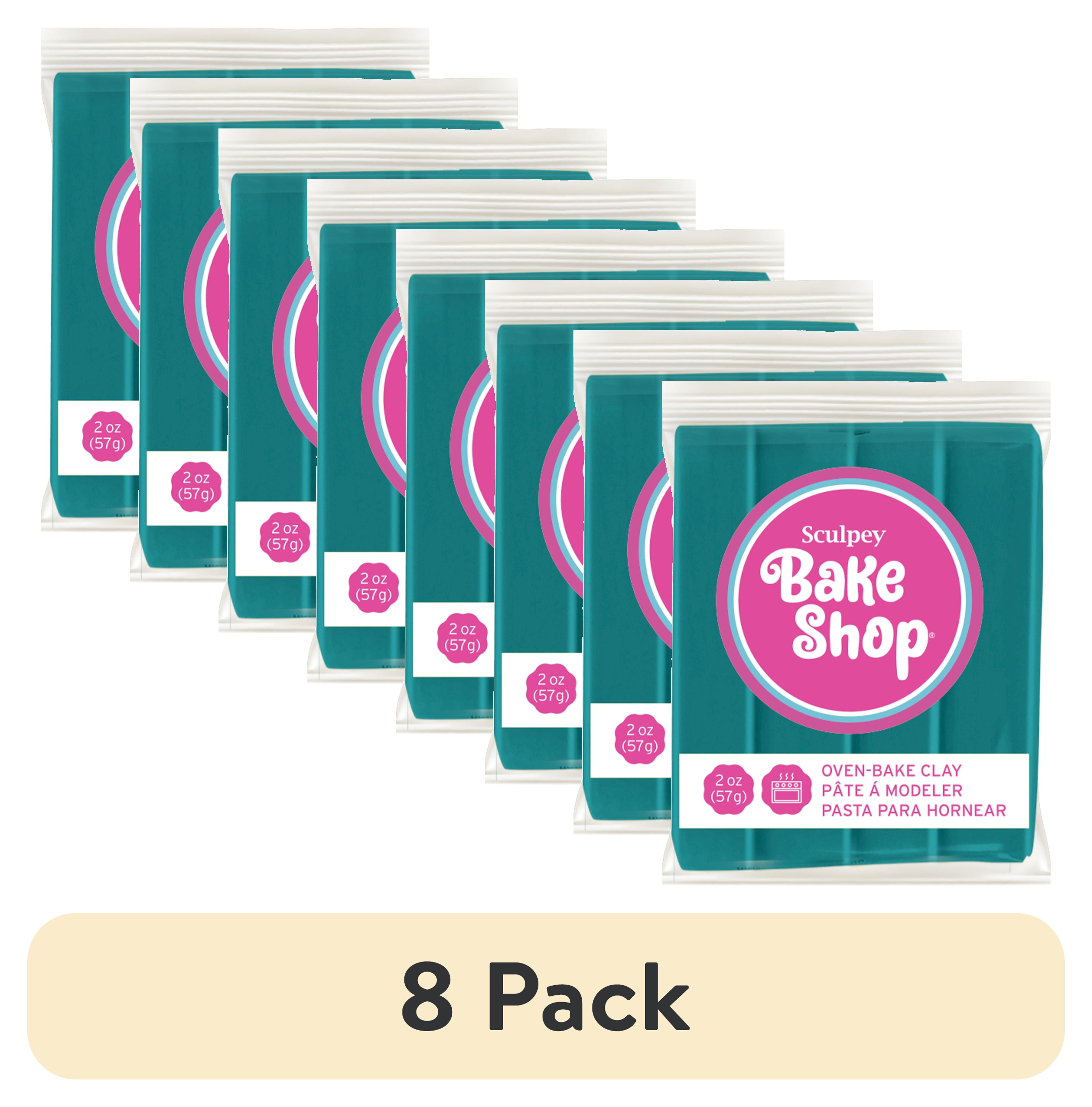 (8 pack) Sculpey Bake Shop 2 oz Oven Bake Polymer Clay Turquoise