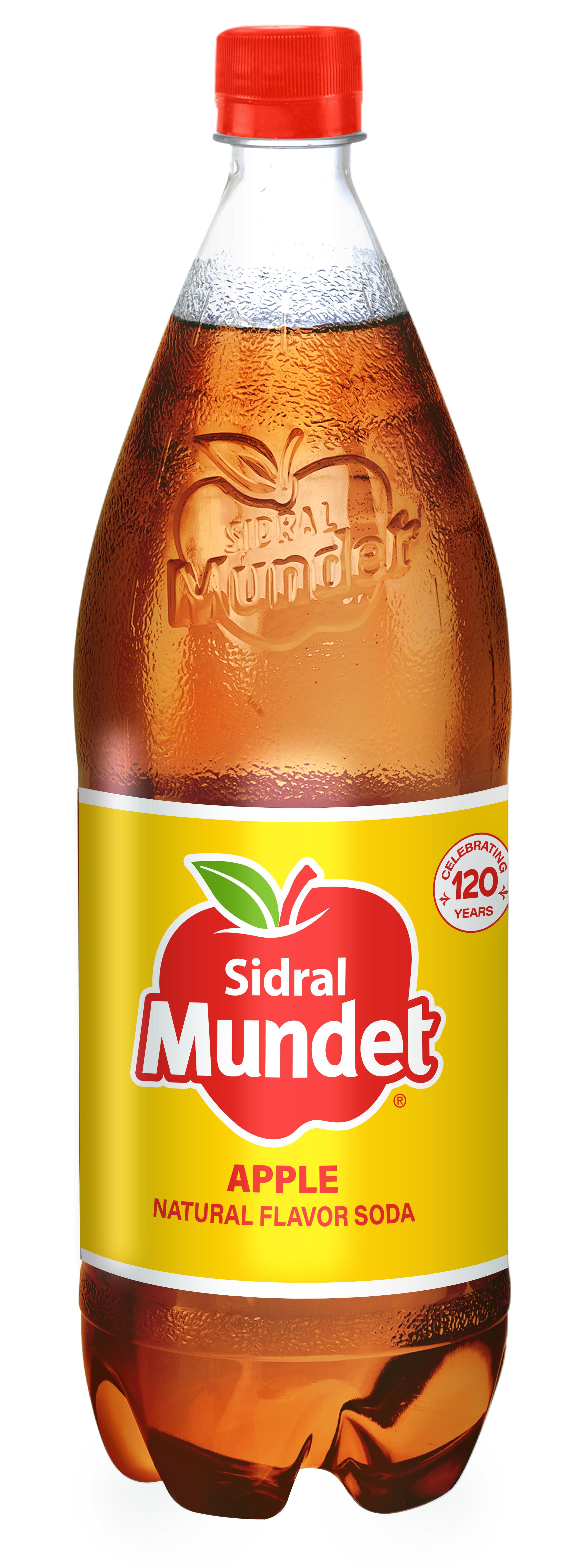 (8 pack) Sidral Mundet Apple Soda, 1.58 qt (1.5 Liter), 1 Count