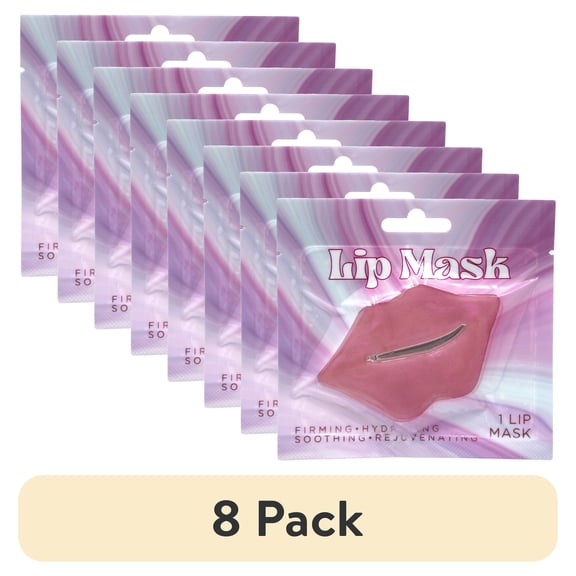 (8 pack) Taste Beauty Lip Mask, Pink, One Size, beauty mask time