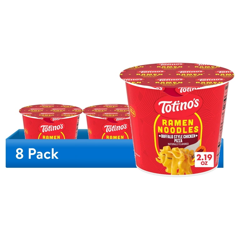 tosisan商品 8 pack) Totino's Ramen Noodles, Buffalo Style Chicken Pizza Flavor