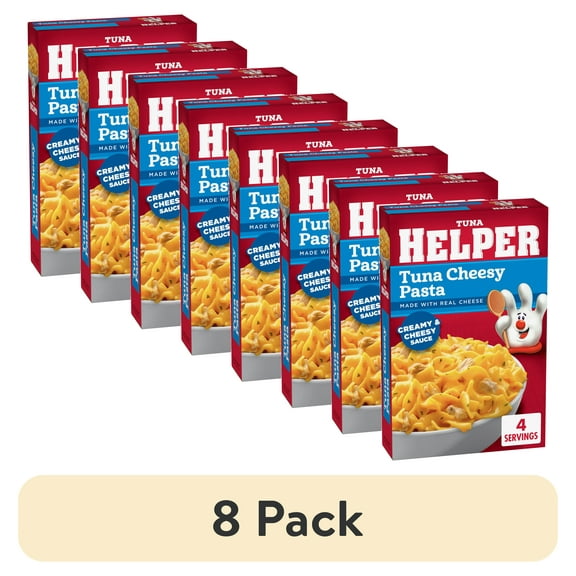 (8 pack) Tuna Helper Cheesy Pasta with Real Cheese, 5.3 oz Box