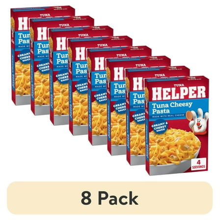 (8 pack) Tuna Helper Cheesy Pasta with Real Cheese, 5.3 oz Box