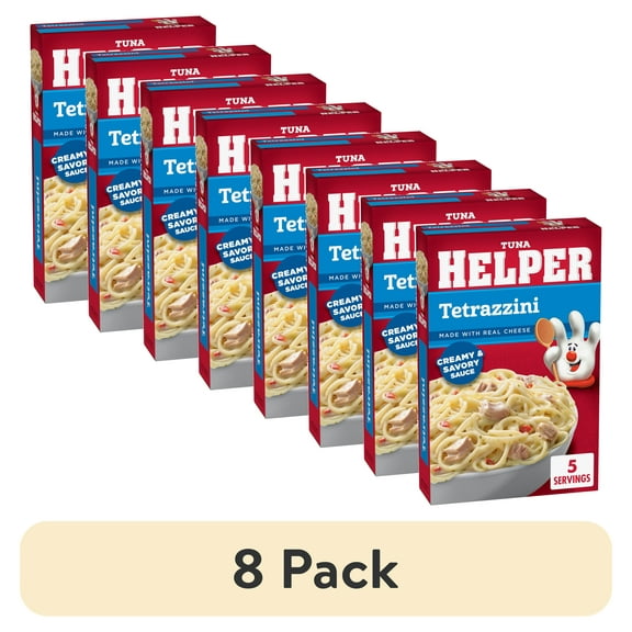 (8 pack) Tuna Helper Spaghetti Tetrazzini with Real Cheese, 7.3 oz Box