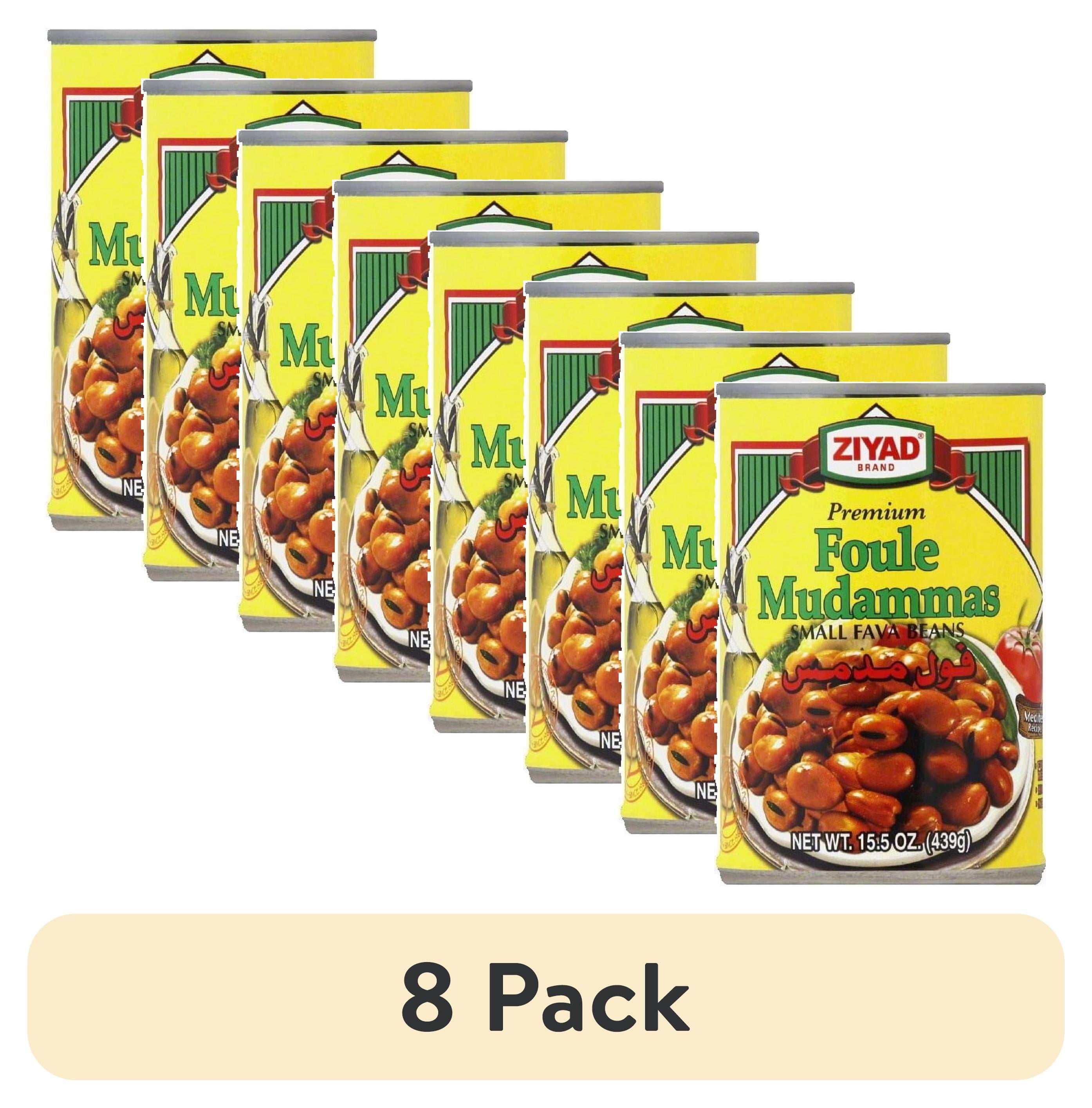 (8 pack) Ziyad Brothers Ziyad Fava Beans, 15.5 oz