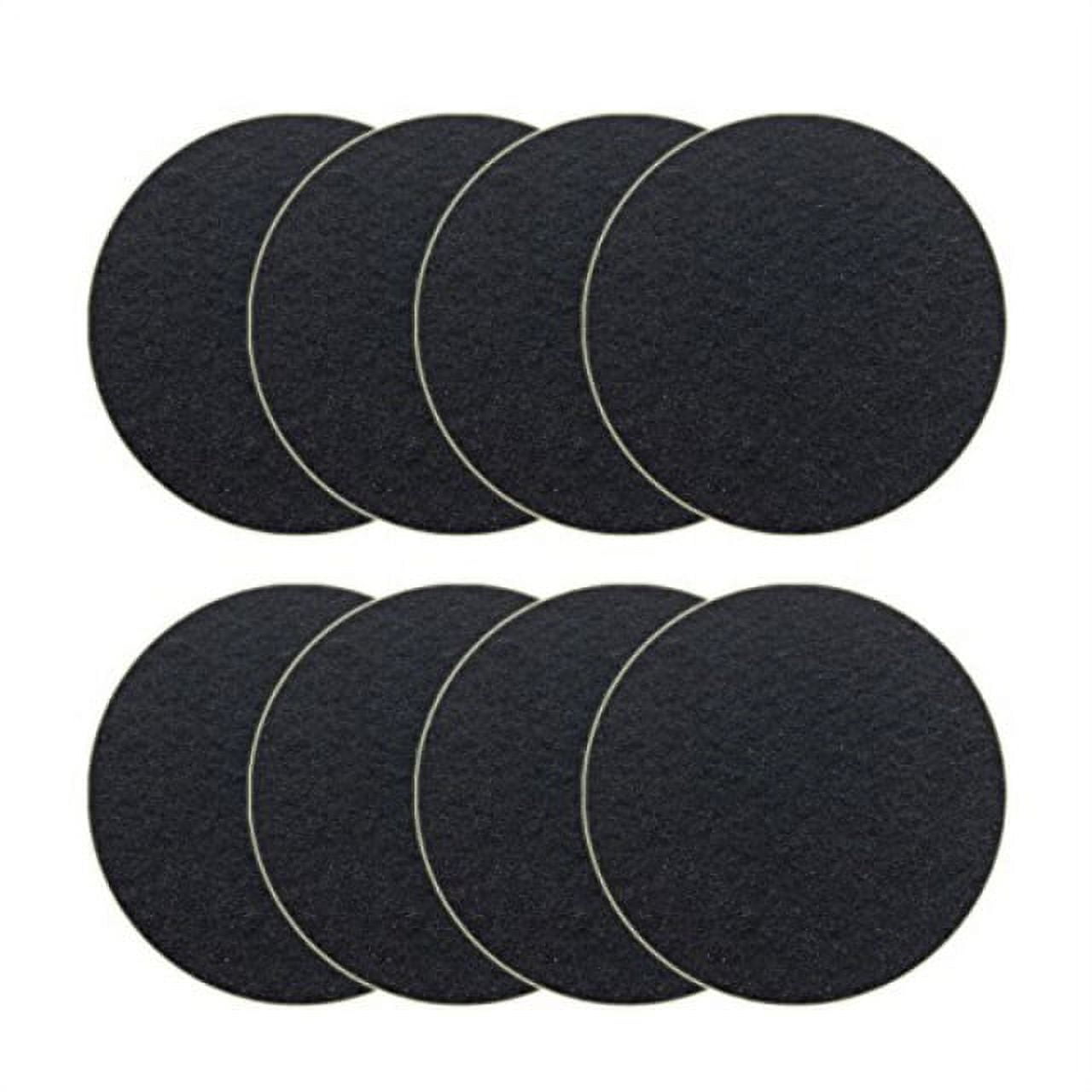 8 pack kitchen compost bin charcoal filter replacements, compost pail