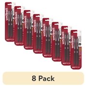 8 pack uniball  207 Plus+ Retractable Gel Pens, Medium Point, 0.7mm, Black Ink, 2 Count
