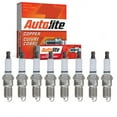 thumbnail image 1 of 8 pc Autolite Copper Core Spark Plugs compatible with Ford F-150 4.6L V8 1993-2010, 1 of 6