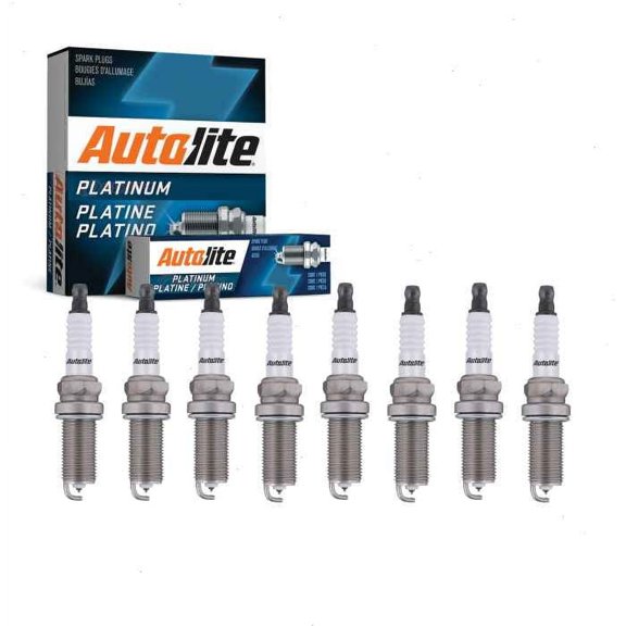 8 pc Autolite Platinum Spark Plugs compatible with Dodge Charger 6.2L V8 2015-2019