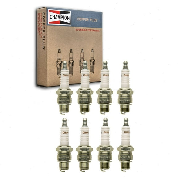 8 pc Champion 821-1 Copper Plus Spark Plugs for L77JC4 Ignition Wire Secondary