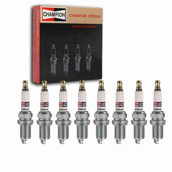 8 pc Champion 9003 Iridium Spark Plugs for 09482-00549 IFR5J11 RC10WYPB4 Ignition Wire Secondary Fits select: 2006-2010 HYUNDAI SONATA, 2002-2004 SUBARU LEGACY