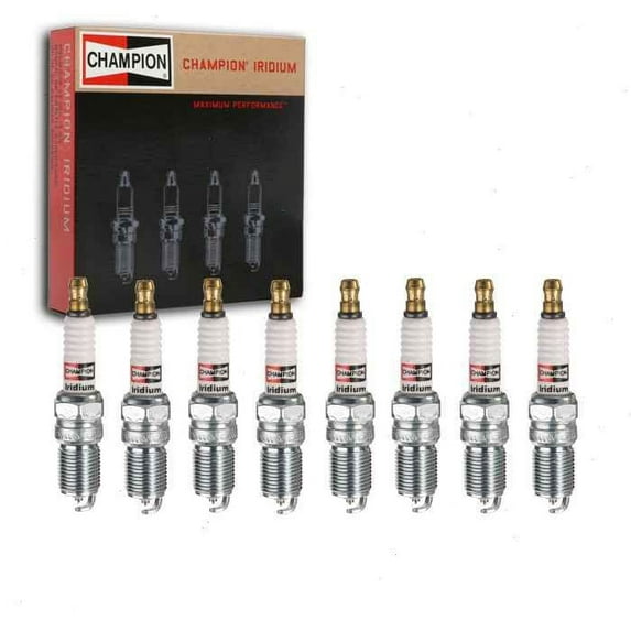 8 pc Champion Iridium Spark Plugs compatible with Mercury Grand Marquis 4.6L V8 1992-2011