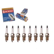 8 pc DENSO 3120 Standard U-Groove Spark Plugs for 4609 079 90919-01164 K16R-U11 SP0RC12YC5 Ignition Wire Secondary