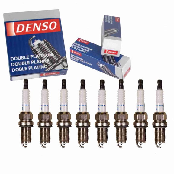 8 pc DENSO 3284 Spark Plugs for 22401-1P117 22401-97E17 22401-97E67 98079-571-4H 98079-571-5H 98079-571-BH 98079-571-CH PK22PR-L11S Ignition Wire Secondary