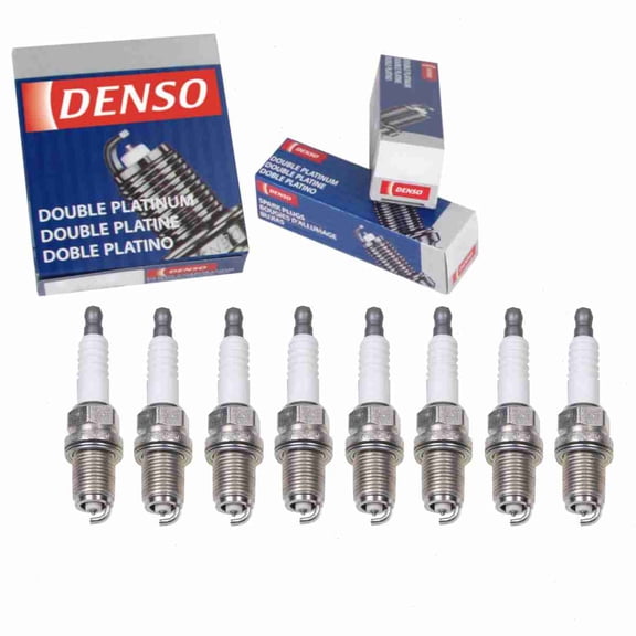 8 pc DENSO 3293 Spark Plugs for 22401-1W614 22401-1W615 22401-9E014 22401-9E015 8-97111-376-0 8-97170-268-0 K16PR-P11 Ignition Wire Secondary