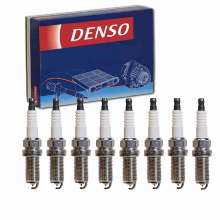 8 pc DENSO 3433 Spark Plugs for 004 159 13 03 09482-00606 12 12 0 032 137 12 12 0 035 915 12 12 2 158 253 12290-RMX-003 12290-RMX-004 12290-RMX-013 12290-RMX-014 22401 AA630 22401 AA670 22401 AA760