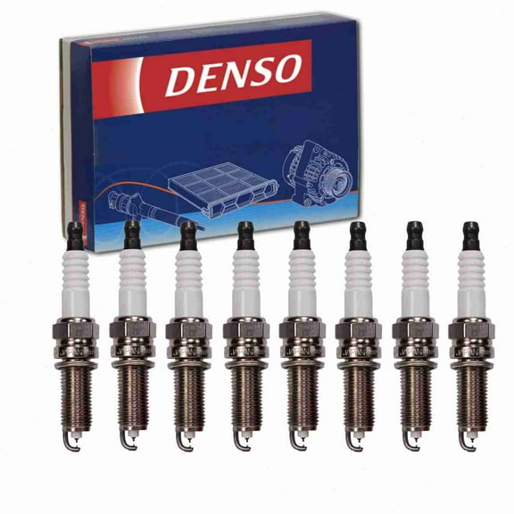 8 pc DENSO 3478 Spark Plugs for 18847-11160 18851-11060 FXU16HR11 Ignition Wire Secondary Fits select: 2011-2014 HYUNDAI SONATA, 2011-2016 KIA OPTIMA
