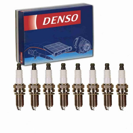 8 pc DENSO 3479 Spark Plugs for 18846-08060 18846-10060 18846-11060 18847-08200 18847-08220 18854-09080 18855-10060 18858-10090 ZXU20HCR8 Ignition Wire Secondary