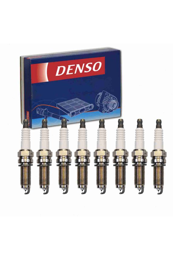 8 pc DENSO 3483 Spark Plugs for 12290-R1A-A01 12290-R41-L01 12290-R71-L01 12290-R9P-A01 12290-RN0-A01 18851-11070 DXU22HCR-D11S Ignition Wire Secondary Fits select: 2012 HONDA CIVIC