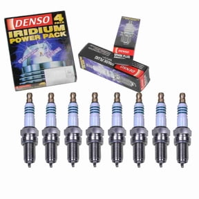8 pc DENSO 5337 Iridium Power Spark Plugs for 6807 0507AC IXU27 SP070507AC Ignition Wire Secondary Fits select: 2015-2018 JEEP RENEGADE, 2013-2016 DODGE DART