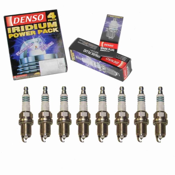 8 pc DENSO 5358 Iridium Power Spark Plugs for 0000-18-F285 0000-18-KJ11 0000-18-KJ13 12 12 0 032 134 12 12 0 032 135 12 12 2 158 252 12290-PGE-A01 12290-PGE-A02 12290-PND-A01 12290-PND-A02