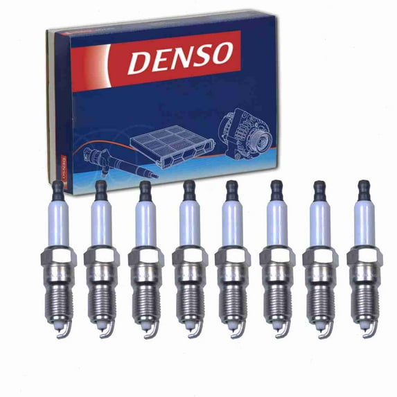 8 pc DENSO Iridium Long Life Spark Plugs compatible with Chevrolet Avalanche 1500 5.3L V8 2002-2006
