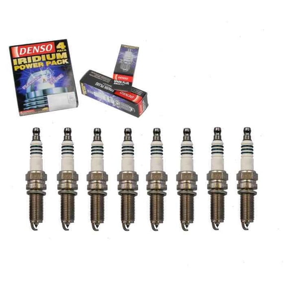 8 pc DENSO Iridium Power Spark Plugs compatible with BMW 750Li 4.4L V8 2009-2014
