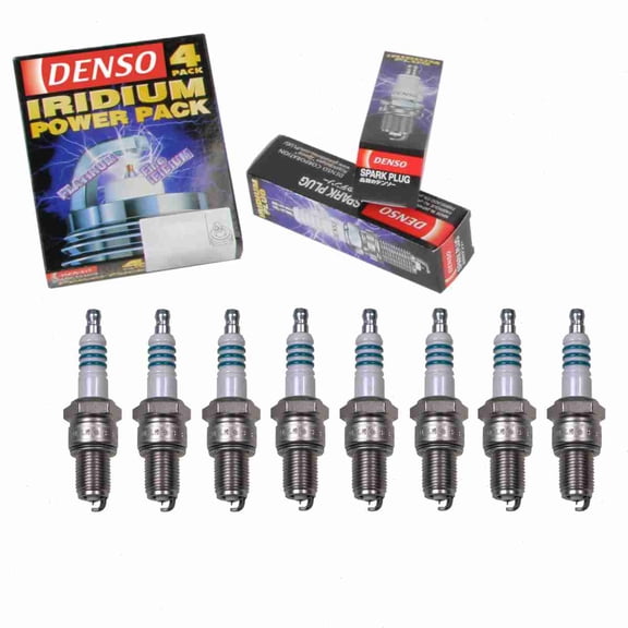8 pc DENSO Iridium Power Spark Plugs compatible with Mercedes-Benz 450SL 4.5L V8 1975-1980