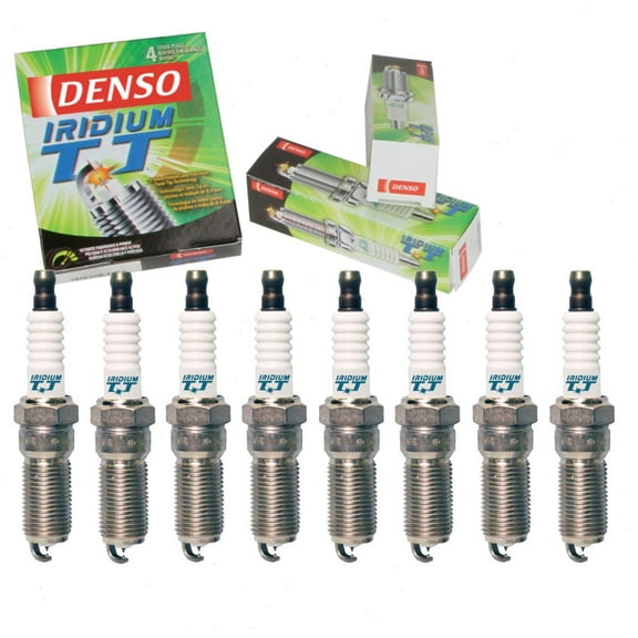 8 pc DENSO Iridium TT Spark Plugs compatible with Ford Escape 2.5L L4 2011