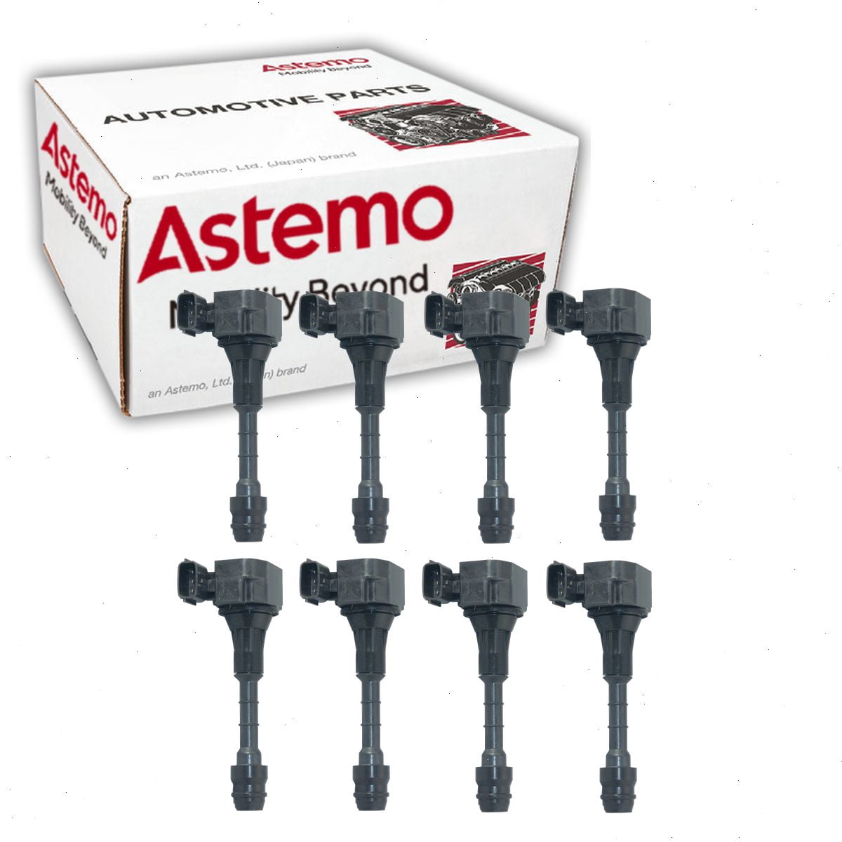 8 pc Hitachi IGC0007 Ignition Coils for 22448-AL610 22448-AL615 22448 ...