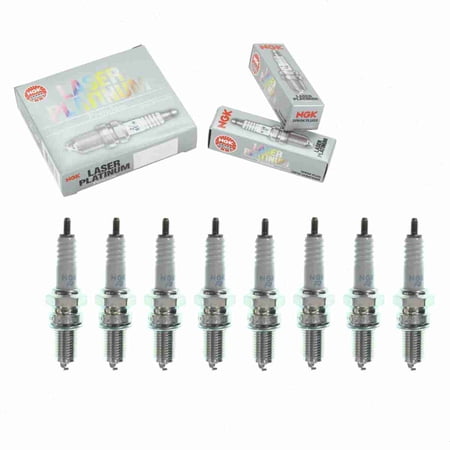 8 pc NGK 2842 Laser Platinum Spark Plugs for 09482-00381 4084 7972 RA8PHP X22EPR-GL Ignition Wire Secondary