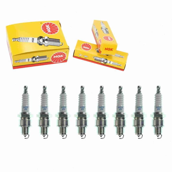 8 pc NGK 3180 Standard Spark Plugs for Ignition Wire Secondary