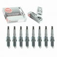 thumbnail image 1 of 8 pc NGK 3720 V-Power Spark Plugs for 3008 3009 98079-56149 999-06910-P9-024 Q20PR-U11 Q20R-U11 Ignition Wire Secondary, 1 of 3