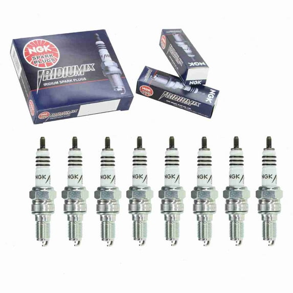 8 pc NGK 3797 Iridium IX Spark Plugs for 5368 90793-20162 98059-58916-HE 98059-5891F 999-06910-X9-021 IUH24 U24FER-ZU9 Ignition Wire Secondary