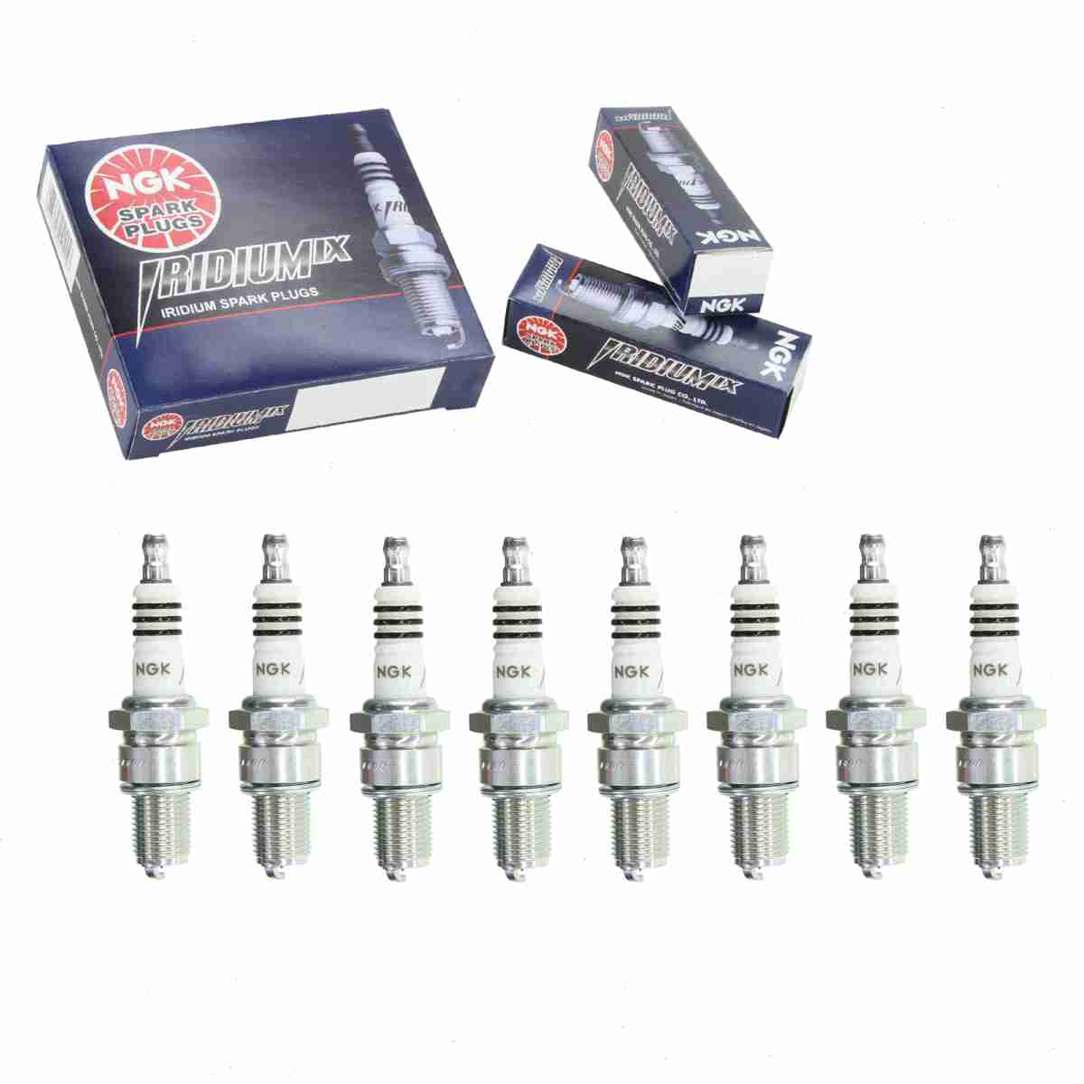 8 pc NGK 3981 Iridium IX Spark Plugs for 09482-00097 09482-00115 09482-00209 09482-00500 4048 4166 50339093100 5317 6901 90793-20003 90793-20118 90793-20161 90793-2B118 9079E-NG002 9079E-NG005