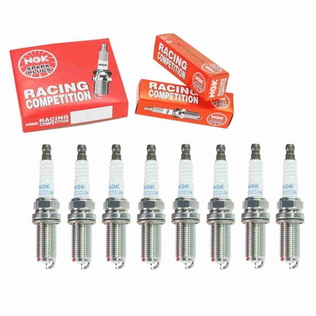 8 pc NGK 4654 Racing Spark Plugs for 5347 IKH27 Ignition Wire Secondary