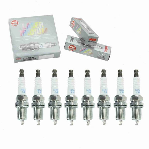 8 pc NGK 5887 Laser Iridium Spark Plugs for 33-889597Q 8M0058933 Ignition Wire Secondary Fits select: 2007-2011 JEEP PATRIOT, 2007-2011 JEEP COMPASS