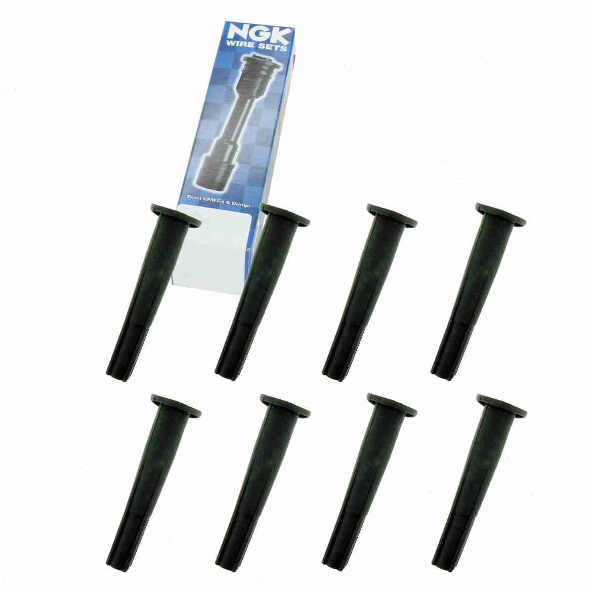8 pc NGK 59008 Ignition Coil Boots for 158002 671-8179 702504 