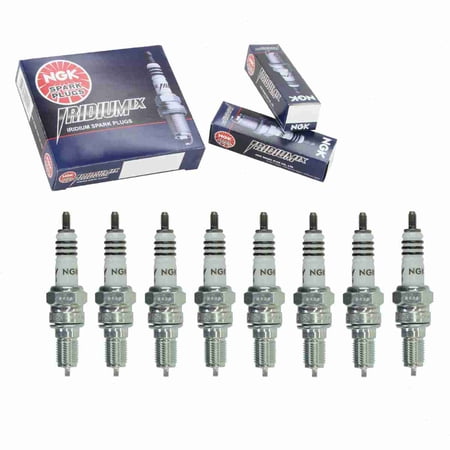 8 pc NGK 6216 Iridium IX Spark Plugs for 4142 4143 4203 90793-20163 98059-59916-HE 98059-5991F 999-06910-X9-022 IUH27 U27FE-ZU9 U27FER-ZU9 U31FE-ZU-9 Ignition Wire Secondary