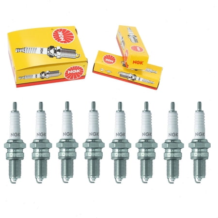 8 pc NGK 6629 Standard Spark Plugs for 09482-00328 4108 4152 90890-78068 92070-1067 98069-59911 A5YC AR4152 B12YC X27EP-U9 Ignition Wire Secondary