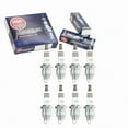 thumbnail image 1 of 8 pc NGK 7355 Iridium IX Spark Plugs for 41-833 75 76 A52CU AP85 B44S J13Y J14YC XS85 XS85DP Ignition Wire Secondary Fits select: 1967-1970 CHEVROLET CAMARO, 1969 CHEVROLET CHEVELLE, 1 of 3