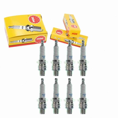 8 pc NGK 7447 Standard Spark Plugs for 885-1 885M 886-1 886M 892-1 892M L16V L6VC QL6VC Ignition Wire Secondary