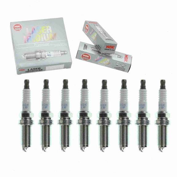 8 pc NGK 7913 Laser Iridium Spark Plugs for 22401AA670 4506 4704 IKH20TT PKH20TT Ignition Wire Secondary Fits select: 2009-2013 SUBARU FORESTER, 2008-2009 SUBARU OUTBACK