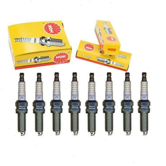8 pc NGK 90410 Standard Spark Plugs for Ignition Wire Secondary