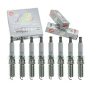 8 pc NGK 91418 Laser Iridium Spark Plugs for 12625058 41-103 41-114 4513 4718 9901 9901S ITV16TT PTV16TT RE10WYPB5 Ignition Wire Secondary Fits select 2014-2023 CHEVROLET SILVERADO